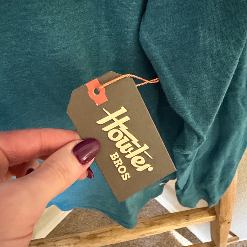 NWT Howler Arroyo Select Longsleeve T-Shirt: Petrol Heather - Picture 8 of 10